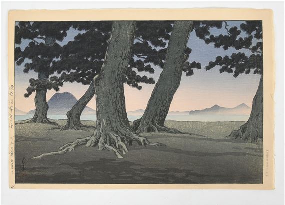 The Beach at Kaiganji in Sanuki Province