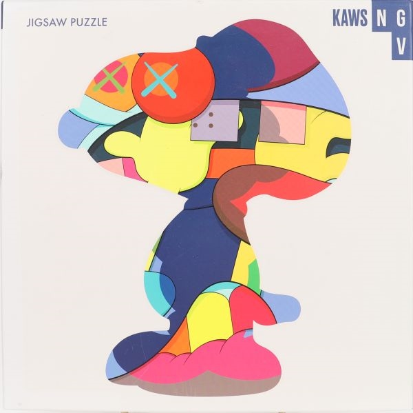 Artwork by KAWS, No One's Home, Made of Jigsaw Puzzle