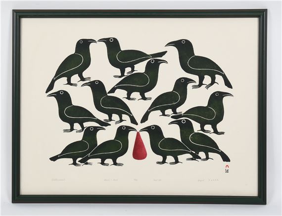 Tulukkaaraminiit by Kenojuak Ashevak, 1993