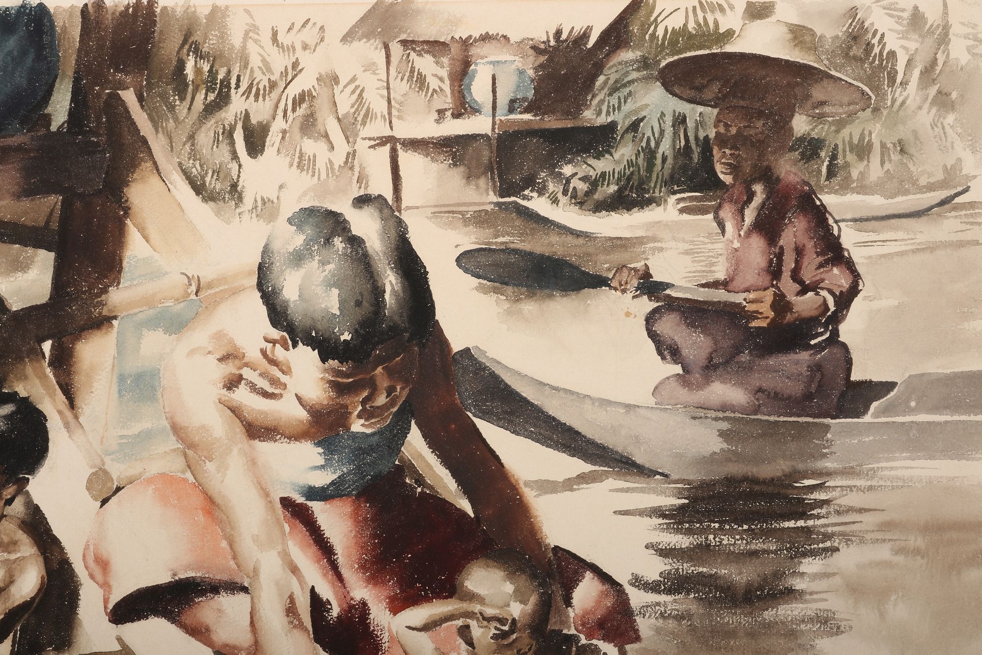 Robert Riggs | The Bathers | MutualArt