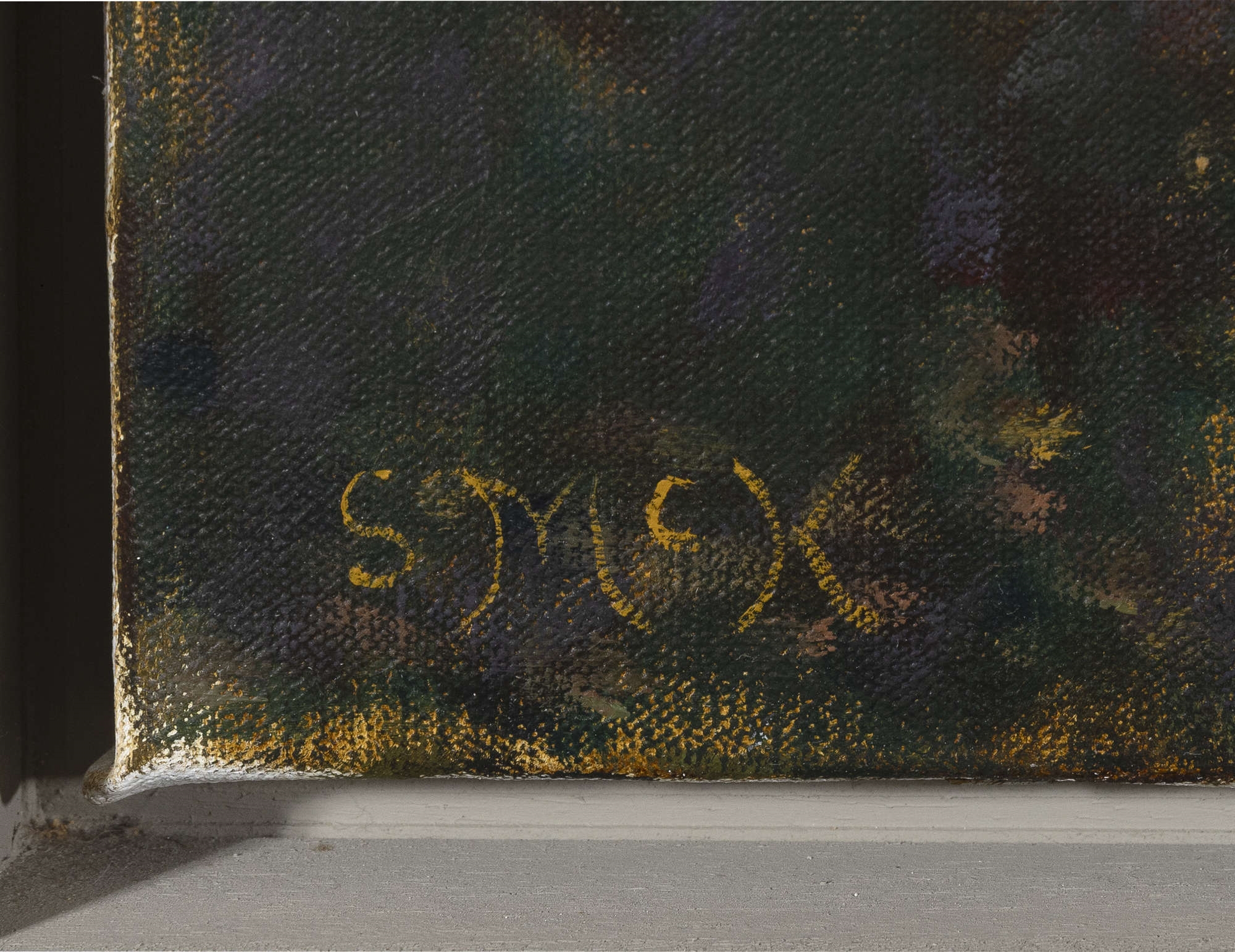 Artwork by Stephen McKenna, St Mullins Church, Made of Oil On Canvas