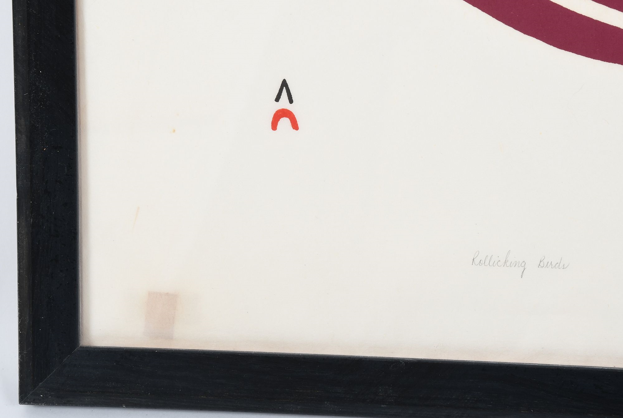 Artwork by Kenojuak Ashevak, Rollicking Birds, Made of Stonecut And Stencil