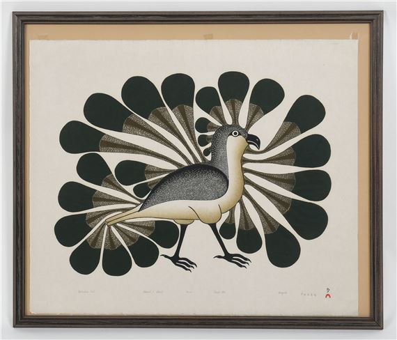 Audacious Owl by Kenojuak Ashevak, 1993