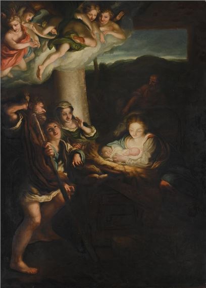THE ADORATION OF THE SHEPHERDS - Correggio