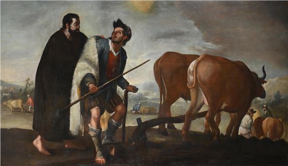 ELIJAH AND ELISHA - Abraham Bloemaert