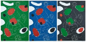 Puck (Farbvarianten - Georg Baselitz