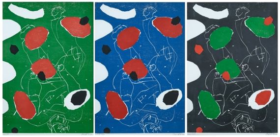 Puck (Farbvarianten - Georg Baselitz