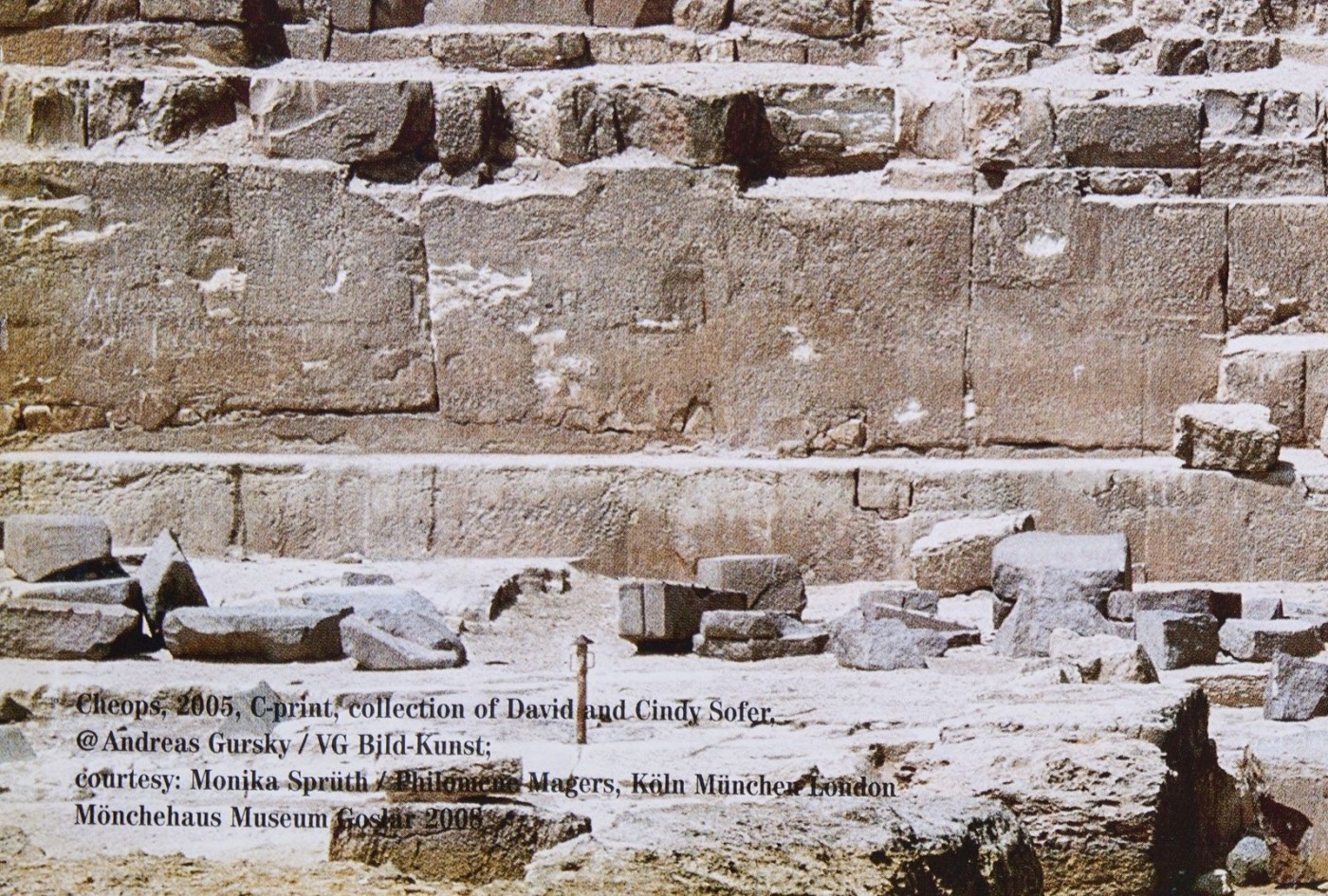 Artwork by Andreas Gursky, Cheops, Made of offset lithograph