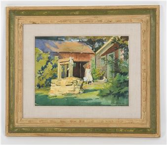 Watercolor - Alphaeus Philemon Cole