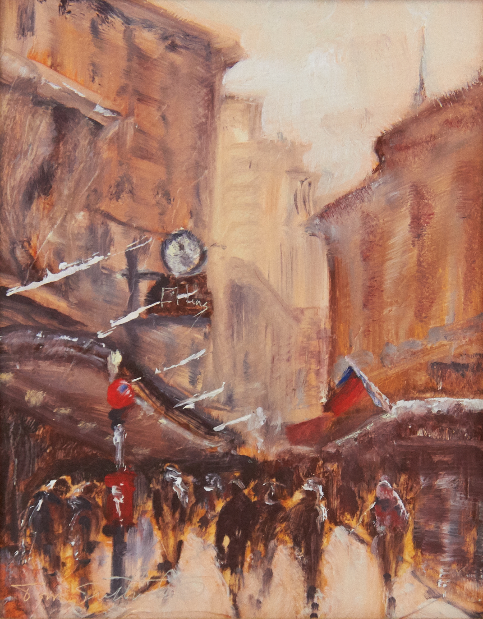 Tom Sutherland | Washington St., Boston | MutualArt
