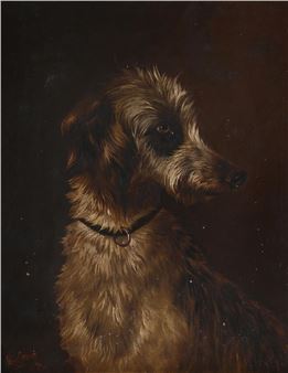 PORTRAIT OF A LURCHER - Colin Graeme Roe