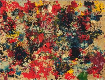 Tachiste Painting - Ralph Rumney