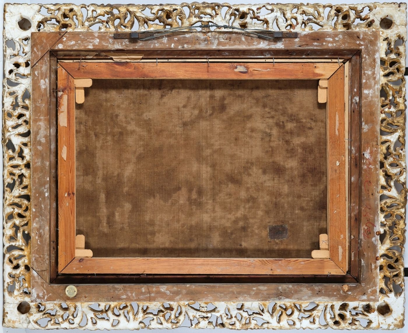 Artwork by Paul Franz Flickel, Bäume am Wasser, Made of oil on canvas