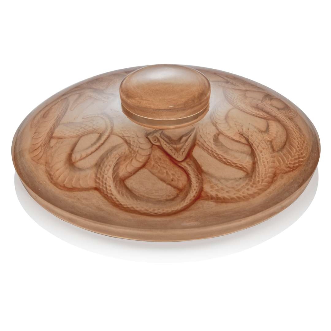 René Lalique | SERPENT INKWELL, NO. 432 (1920) | MutualArt