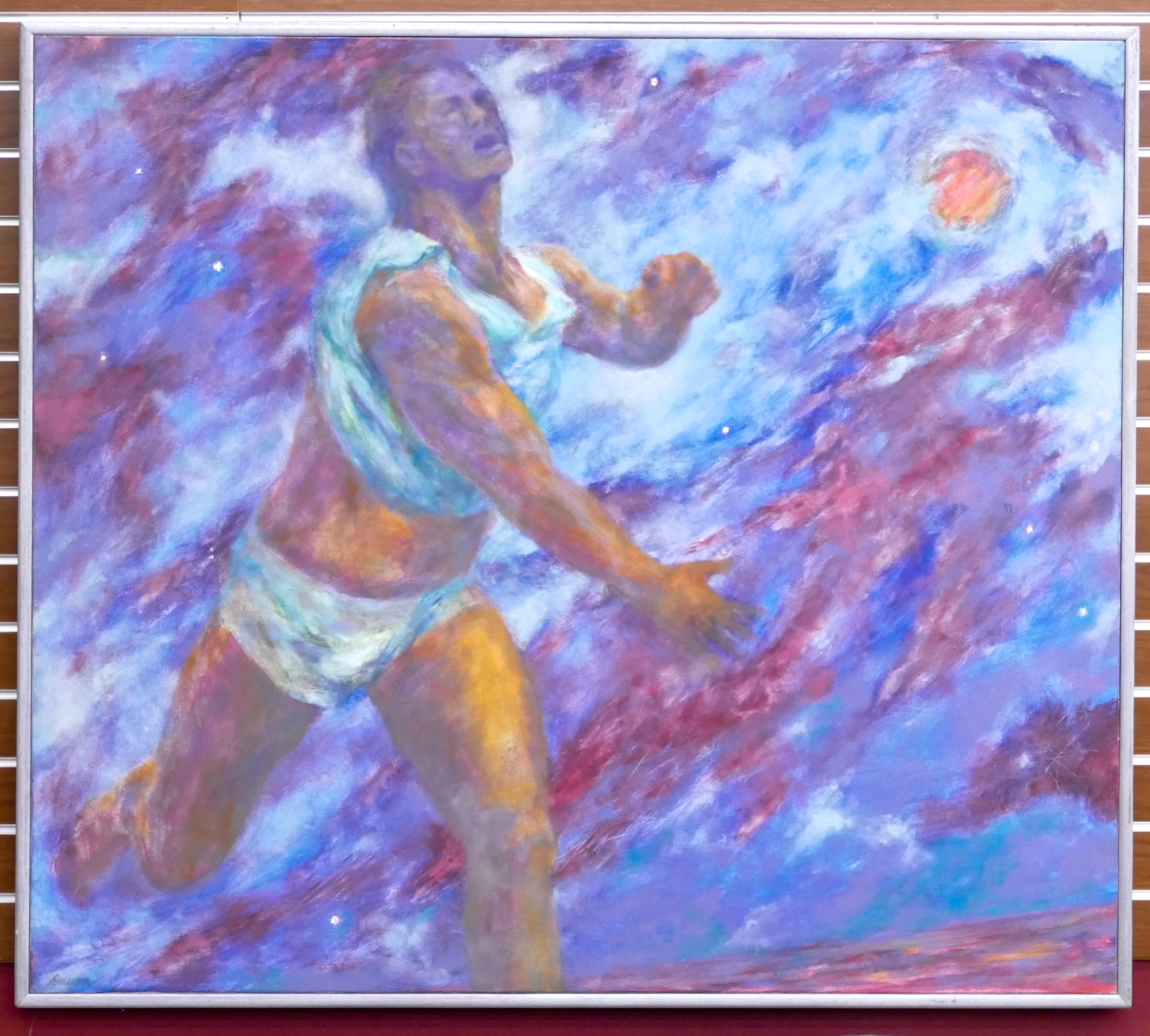 Artwork by Charles Emerson, Throwing Stars Back at Heaven, Made of Acrylic On Canvas