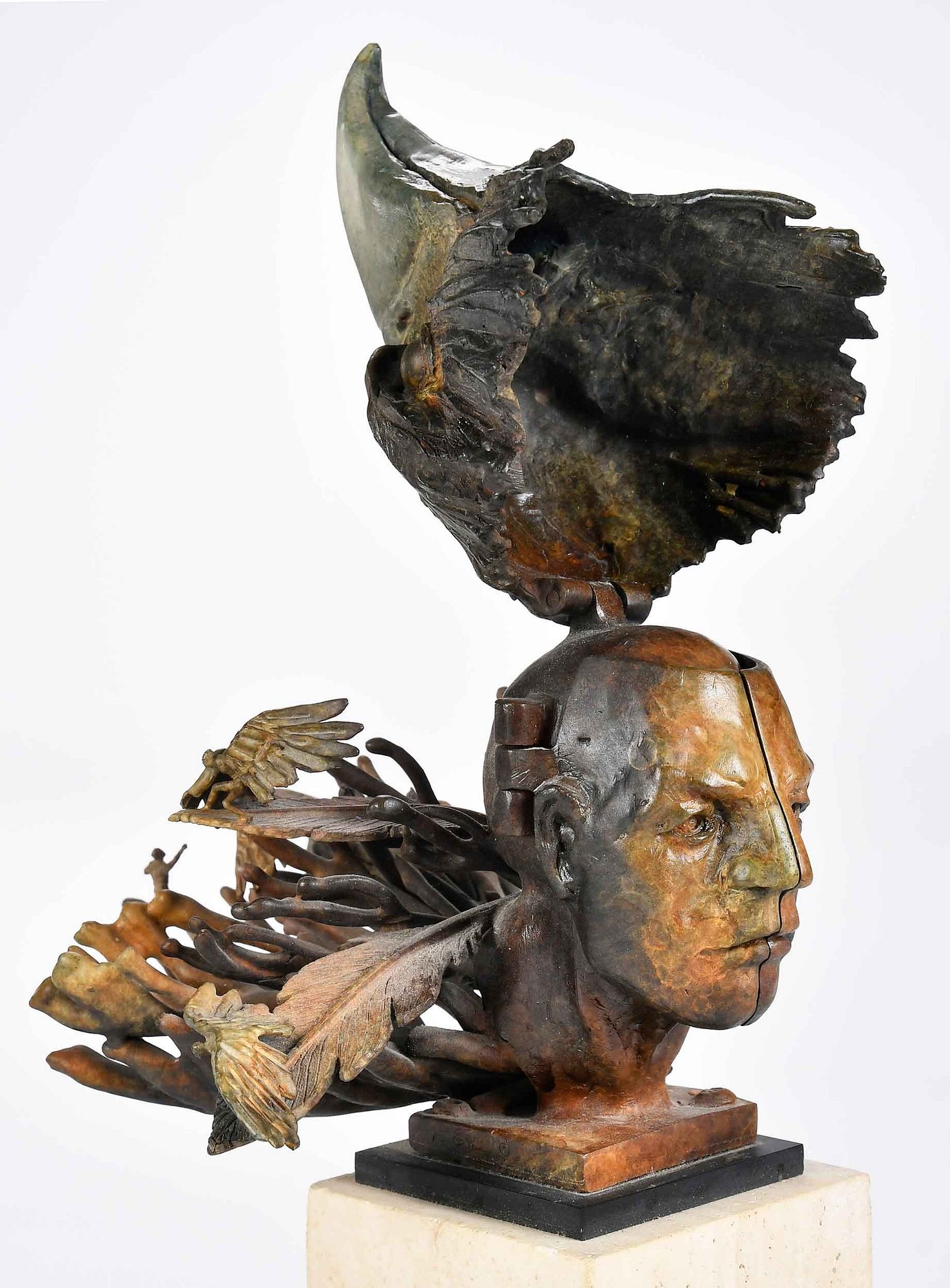 Artwork by Theodore Gall, Untitled, Made of Bronze