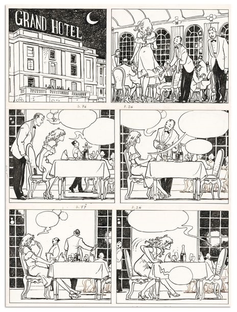 Milo Manara | Le Parfum de l'invisible (1986) | MutualArt