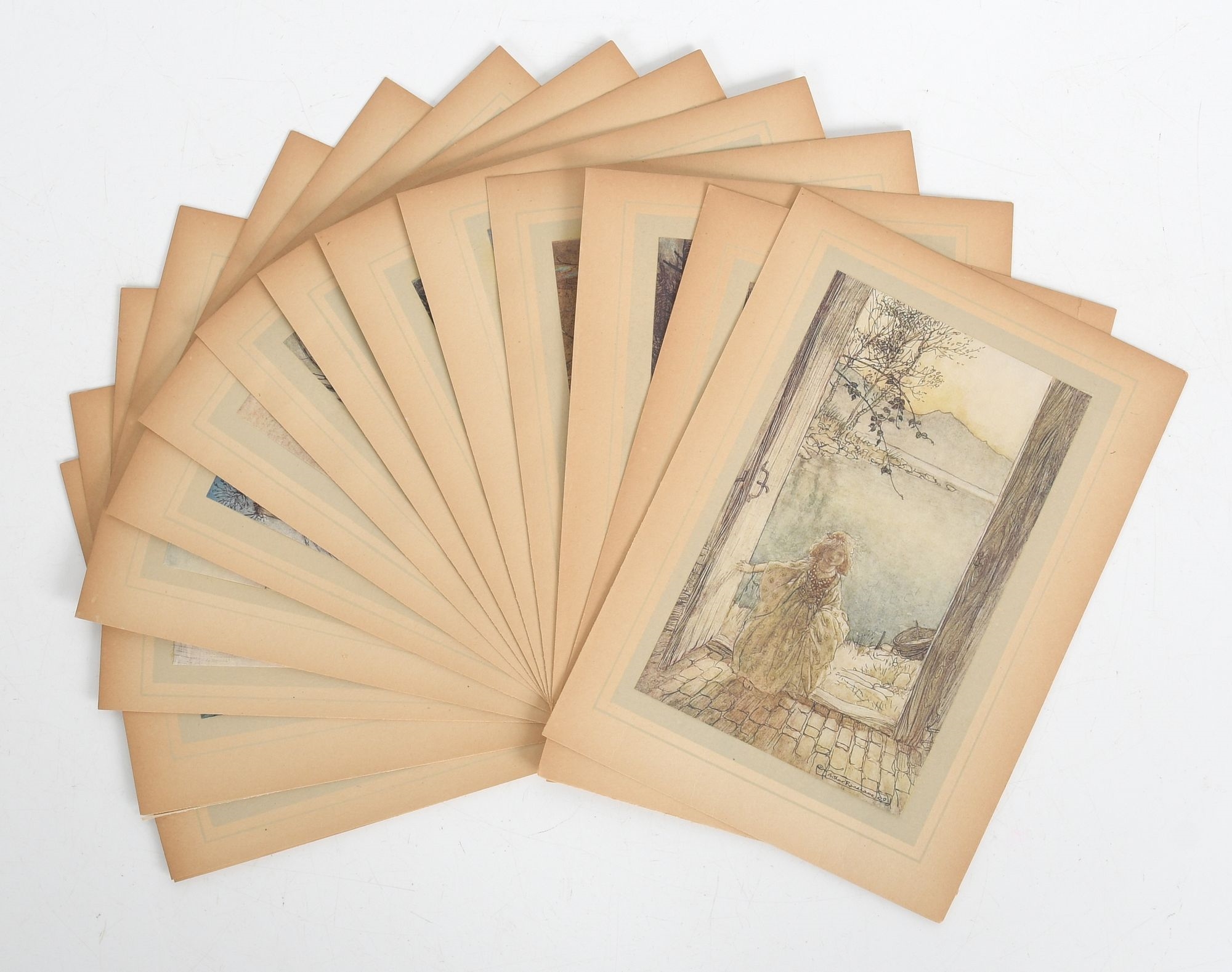 Arthur Rackham | Fifteen Prints from Undine | MutualArt