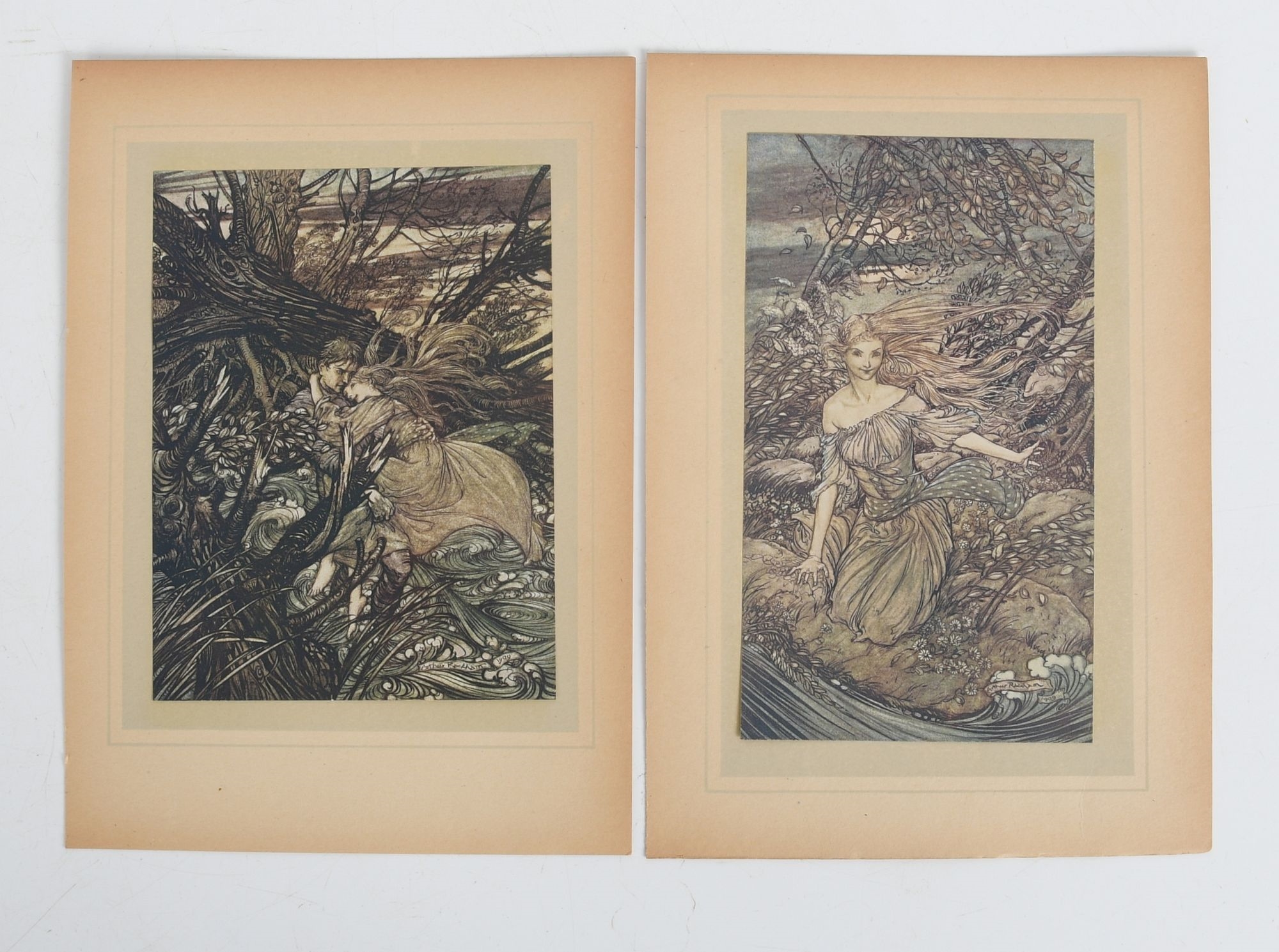 Arthur Rackham | Fifteen Prints from Undine | MutualArt