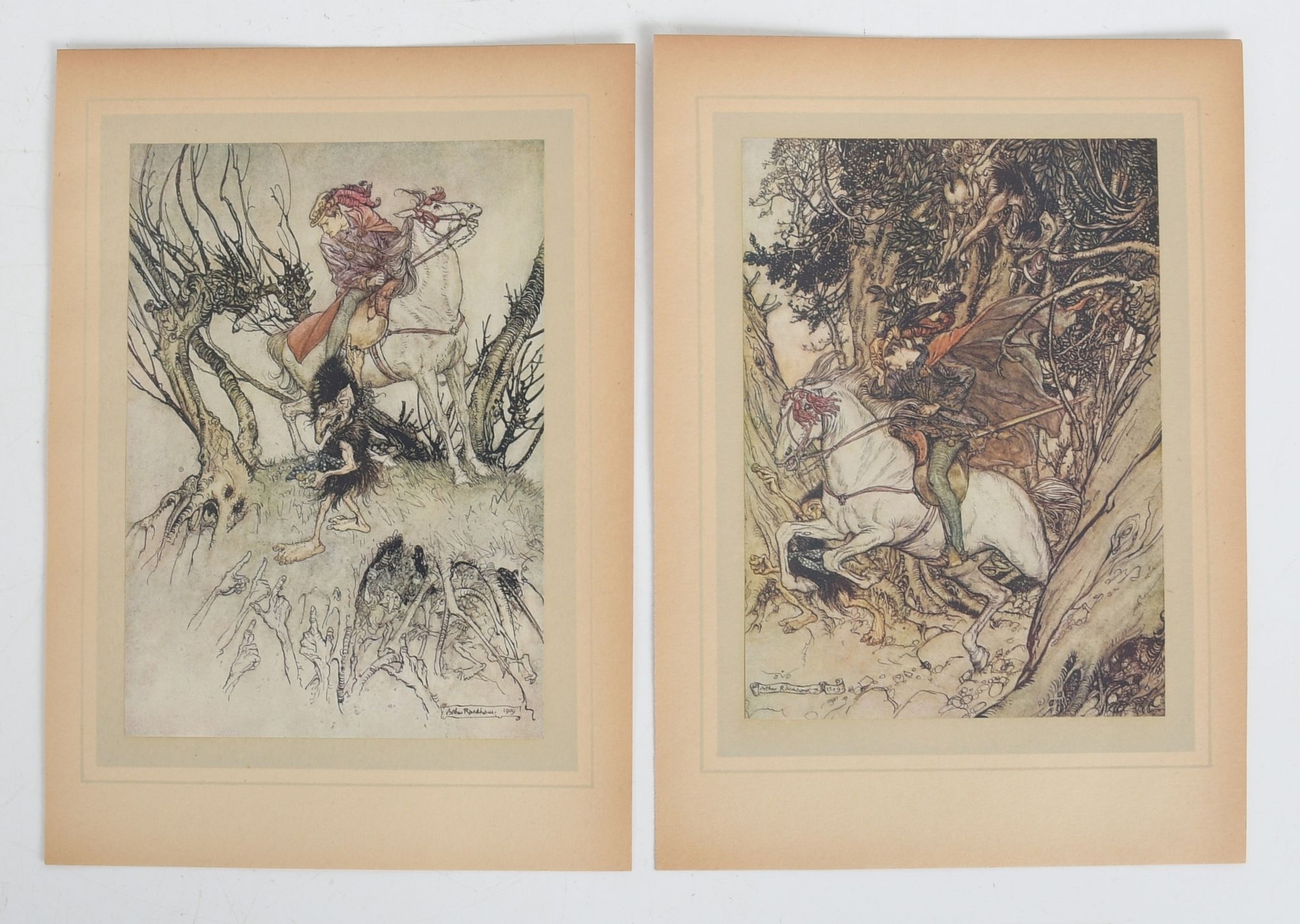 Arthur Rackham | Fifteen Prints from Undine | MutualArt