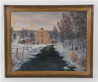 Millrace at Yeakel's - Donald James Wendling