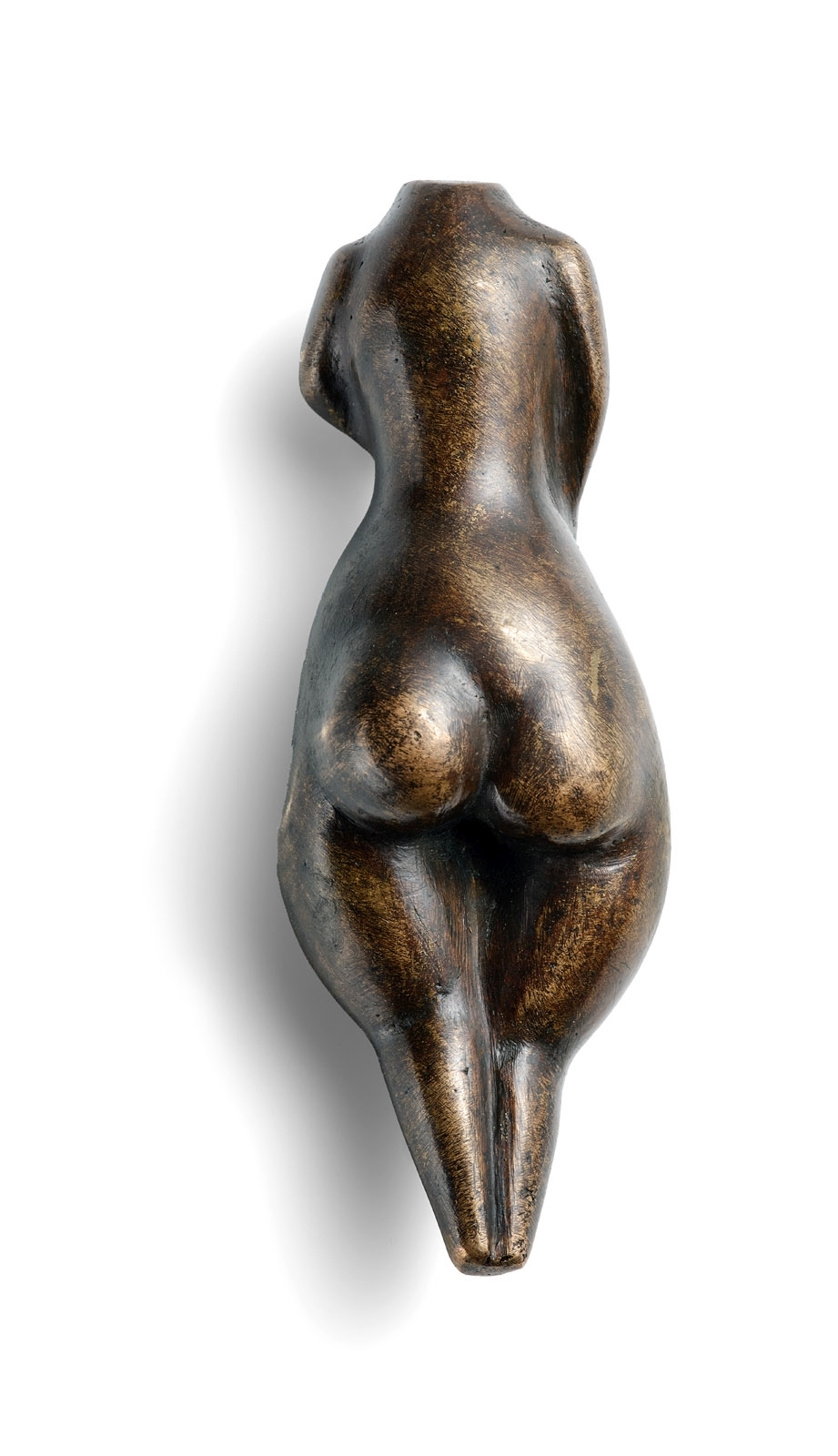 Artwork by Ewald Mataré, Weibliches Idol, Made of Bronze