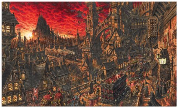 REQUIEM CHEVALIER VAMPIRE Dragon Blitz by Olivier Ledroit, 2005