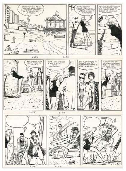Milo Manara | Le Parfum de l'invisible (1986) | MutualArt