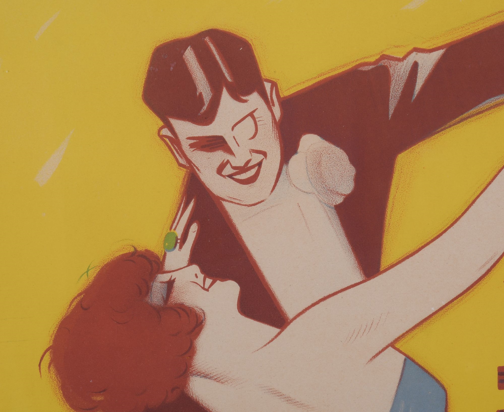 Artwork by Georges Dola, Merry Widow operetta, Made of Poster