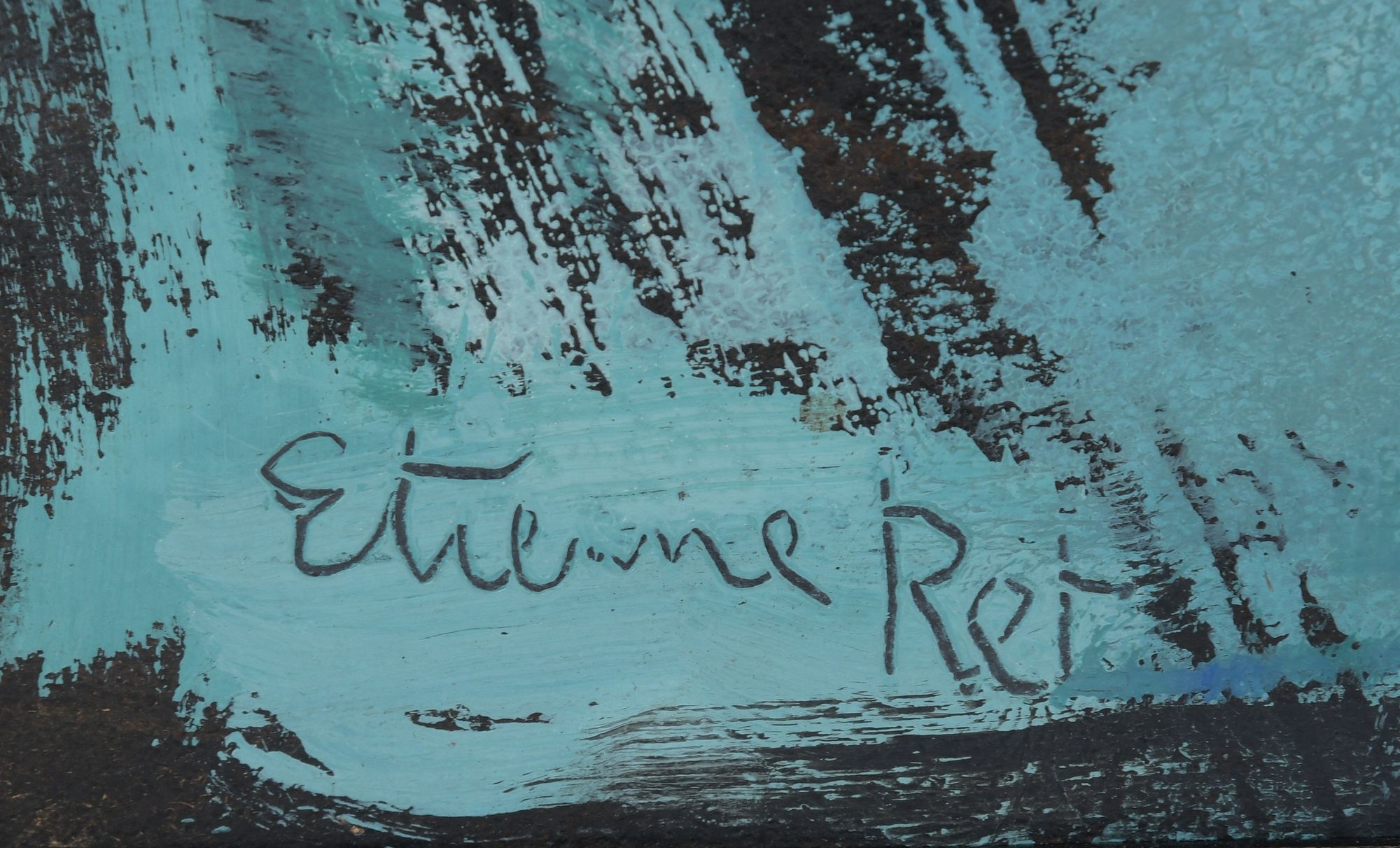 Artwork by Etienne Ret, Nadia, Made of Oil On Board