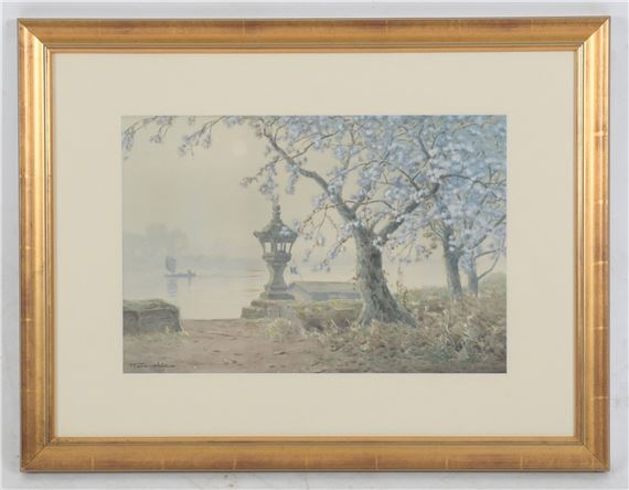 Watercolor by Manjiro Terauchi