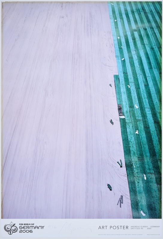 Artwork by Andreas Gursky, o.T. (FIFA - WM 2006, Made of offset print