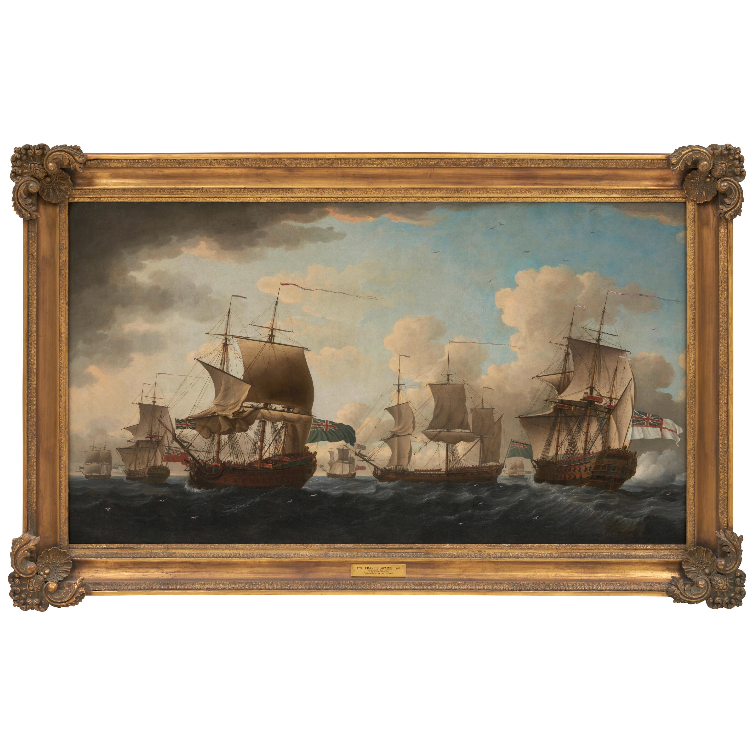 Artwork by Francis Swaine, Attributed to Francis Swaine (British, circa 1720-1782), Made of plaque
oil on canvas