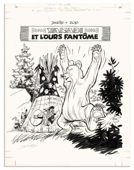 Yakari et l'Ours fantôme by Derib, 1998