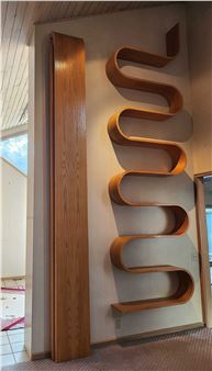 Monumental Sculptural Shelf, Ladder - Alan Lazarus