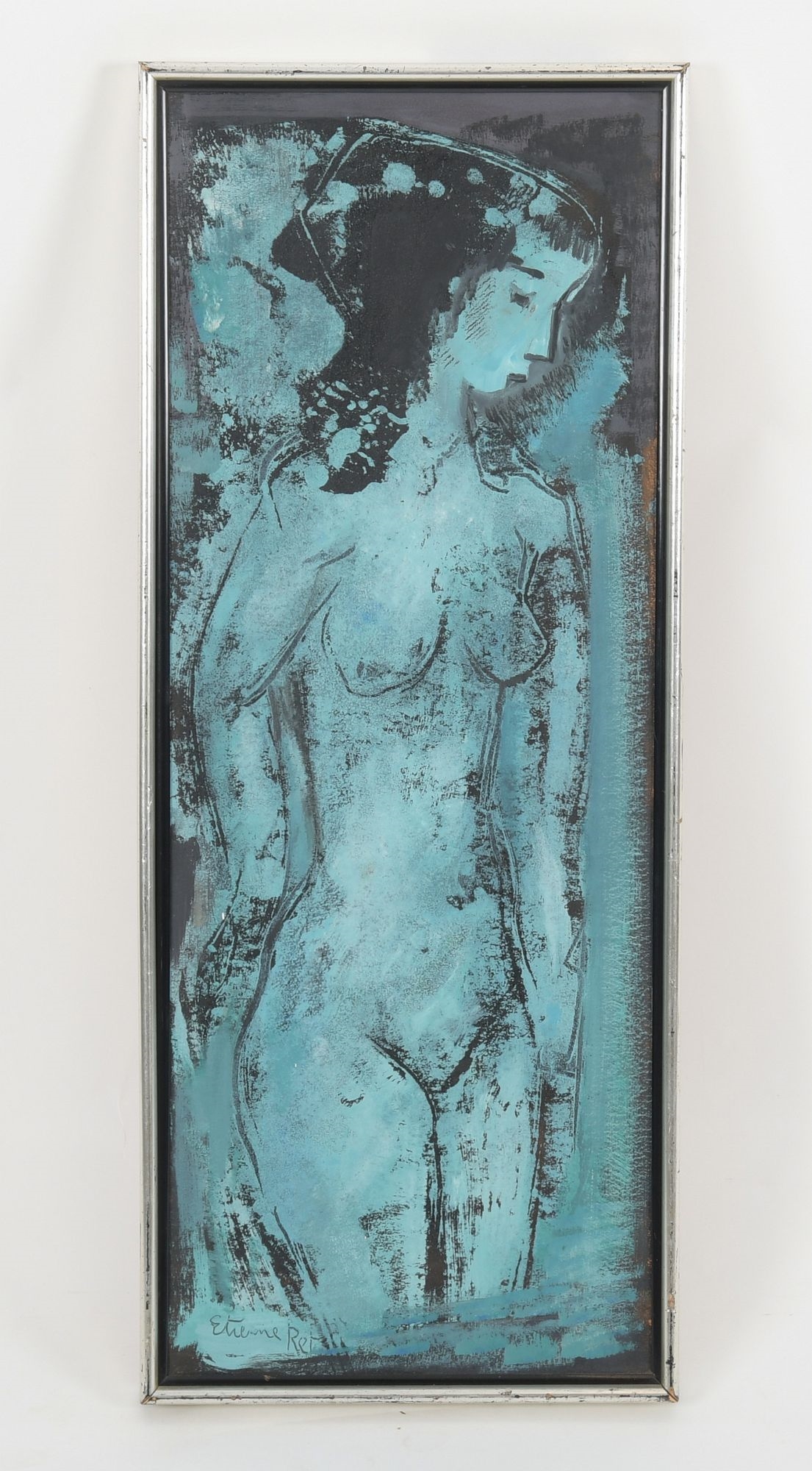 Artwork by Etienne Ret, Nadia, Made of Oil On Board