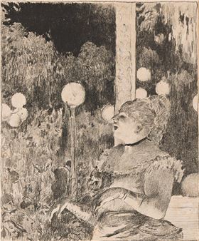 Le Chanson du chien - Edgar Degas