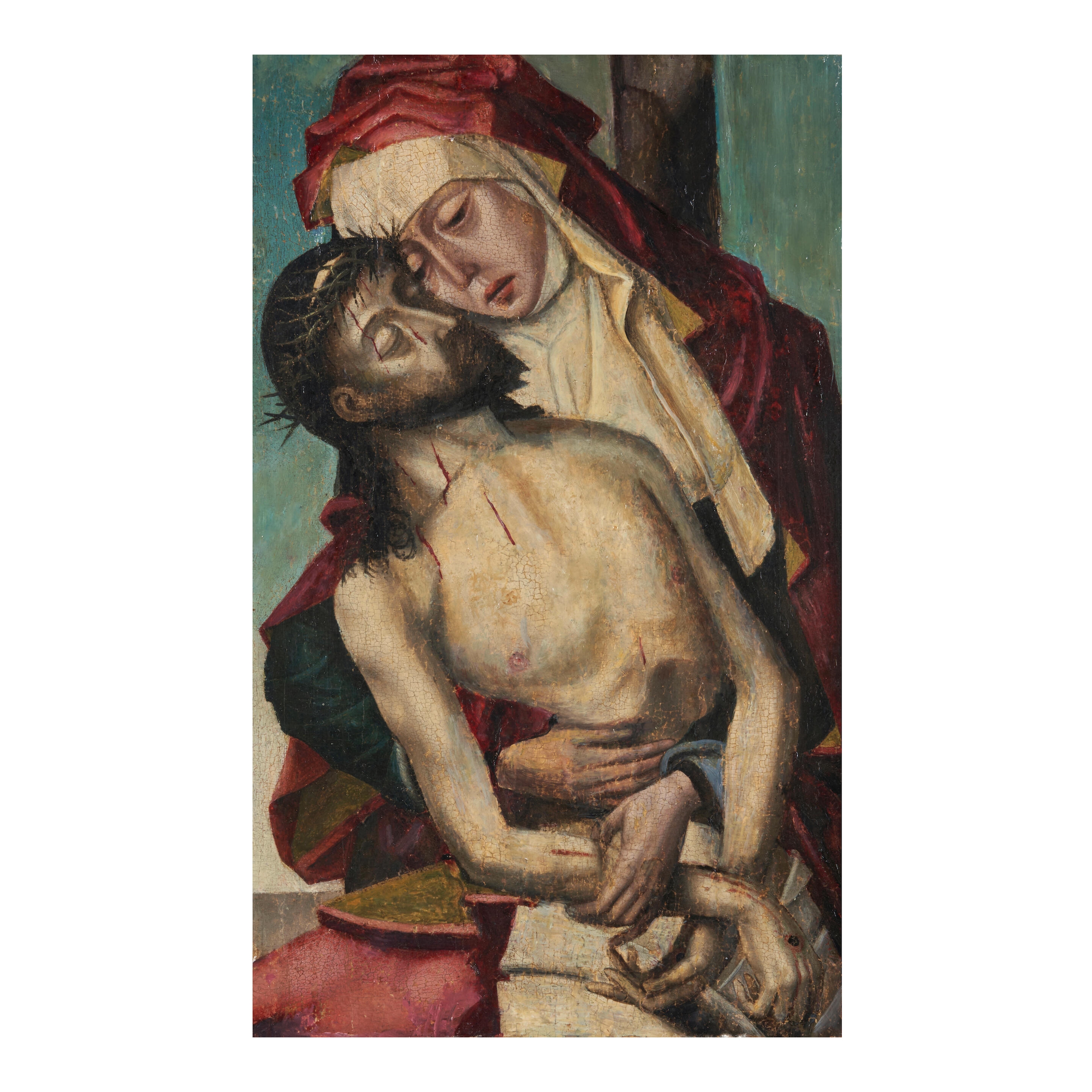 Artwork by Luis de Morales, French School, 15th Century, Pietà, Made of plaque
oil on panel