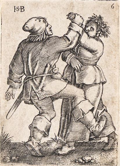 Dancing Couple - Hans Sebald Beham