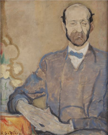 Portrait of Professor Georges Bohn - Leopold Gottlieb