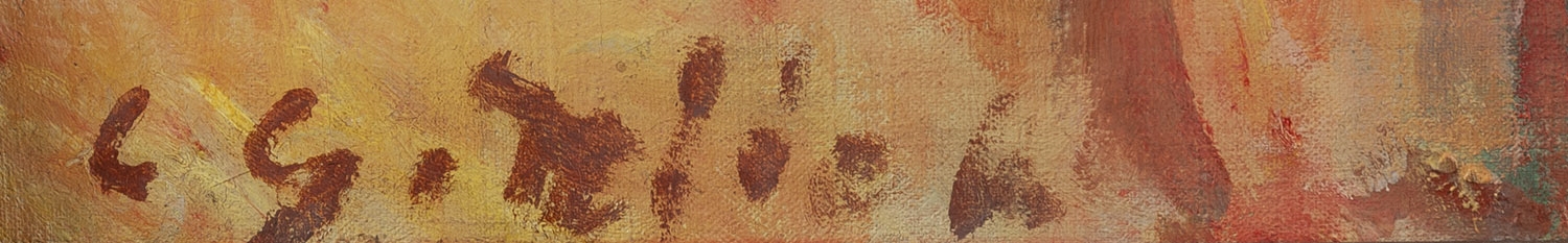 Artwork by Leopold Gottlieb, Portrait of Professor Georges Bohn, Made of Oil / Canvas