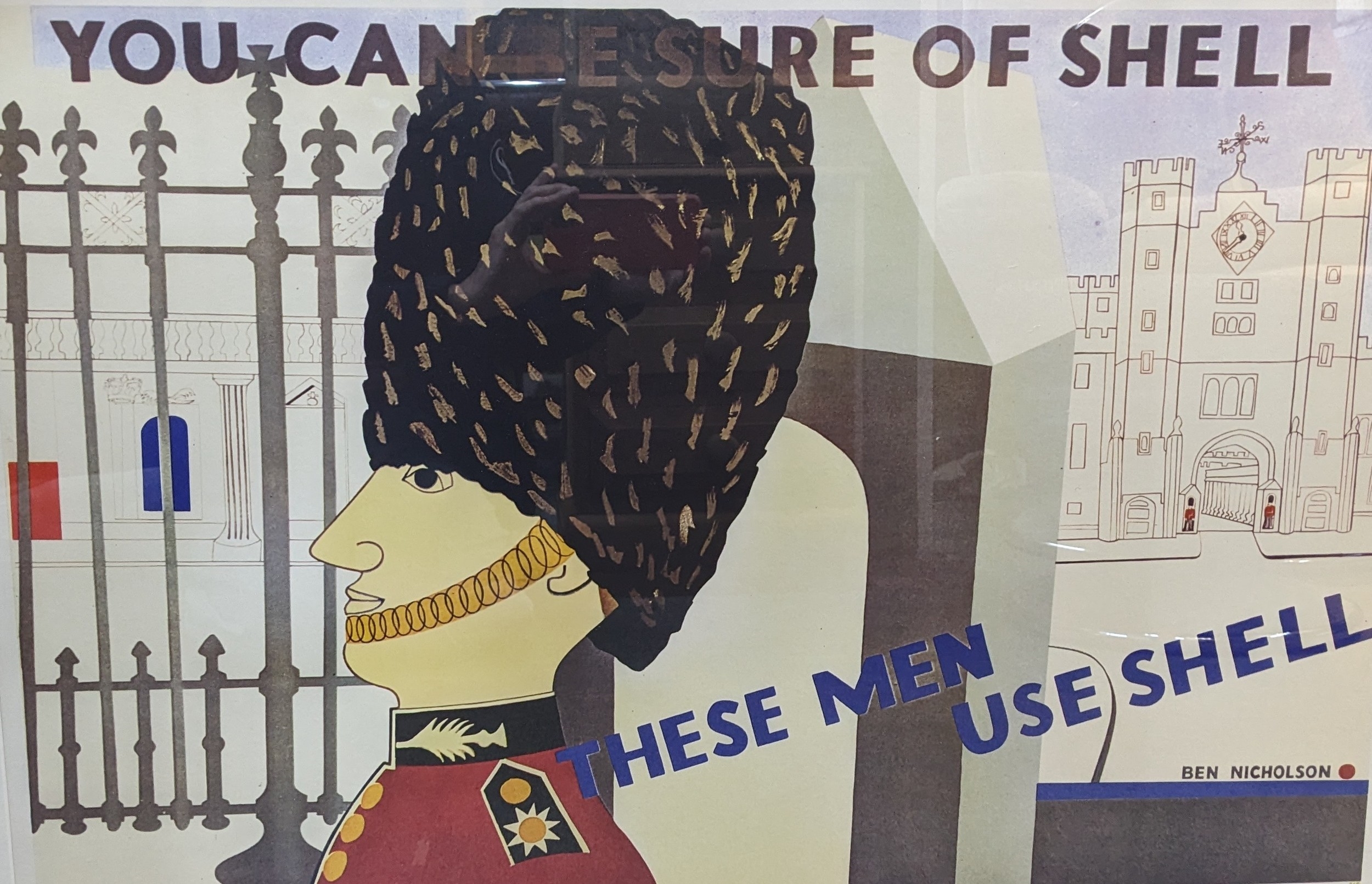 Ben Nicholson | Shell' advertising poster (1969) | MutualArt