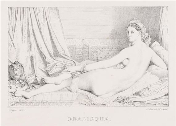 Odalisque - Jean-Auguste-Dominique Ingres