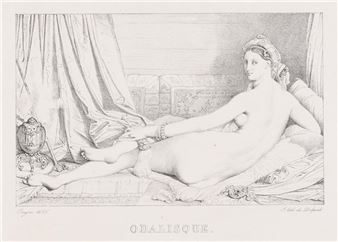 Odalisque - Jean-Auguste-Dominique Ingres