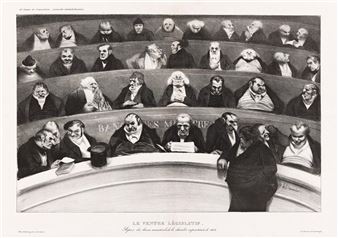 Le Ventre Législatif - Honoré Daumier