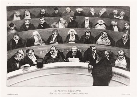 Le Ventre Législatif - Honoré Daumier