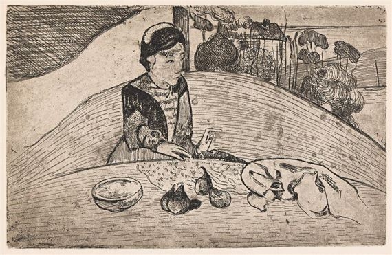La Femme aux Figues - Paul Gauguin