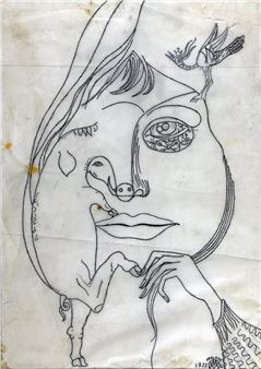 Lady With Pig - Voitre Marek