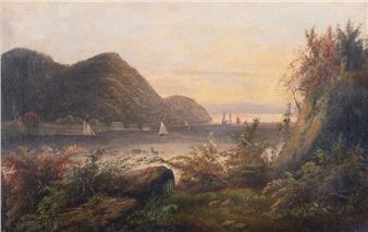 Storm King Near Westpoint - Thomas Doughty