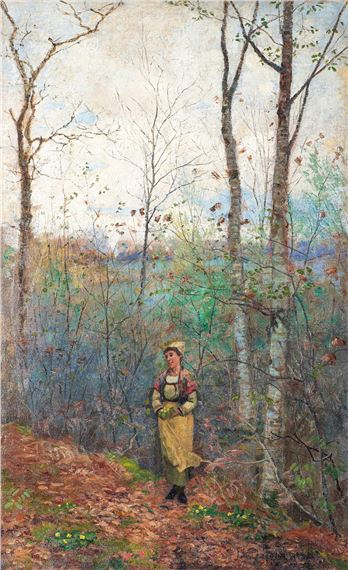 Strolling Through the Forest by Frank C. Penfold, 1882